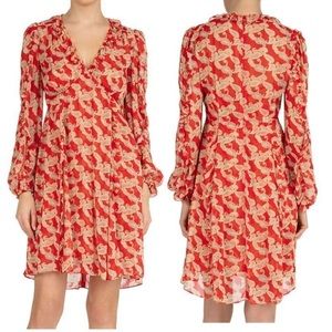The Kooples Volute Printed Dress